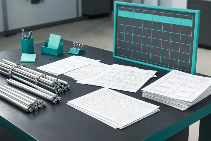 Gerdau sales and material planning desk